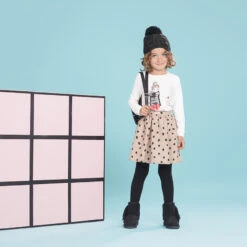 T-shirt Manches Longues Uni Print Personnage -Orchestra HFIO73 ECR 17 X