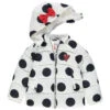 Doudoune Matelassée à Pois Doublée Sherpa Minnie Disney