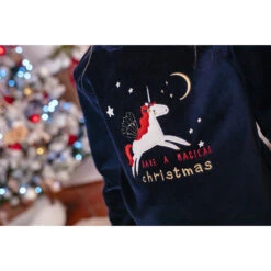Pyjama De Noël à Licornes Printées -Orchestra HFIO86 BLF 16 X