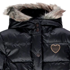 Doudoune Longue Fausse Fourrure Doublée Sherpa Pour Enfant Fille -Orchestra HFIOBD GRF 4 X