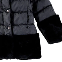 Doudoune Longue Fausse Fourrure Doublée Sherpa Pour Enfant Fille -Orchestra HFIOBD GRF 5 X