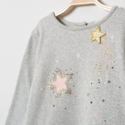 Sweat En Molleton Brillant à étoiles Et Volant En Tulle -Orchestra HFIOGG GRM 3 X