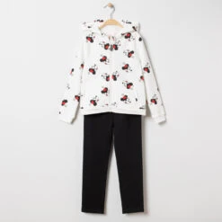 Jogging En Molleton Avec Veste à Capuche Imprmée Minnie Disney