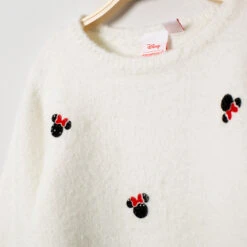 Pull En Tricot Motif Minnie Disney Strass Fantaisie -Orchestra HFIOIR ECR 3 X