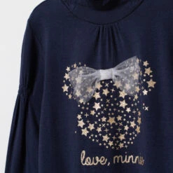 Sous-pull Col Roulé Motif Minnie Disney Avec Noeud En Tulle -Orchestra HFIOIW BLF 3 X