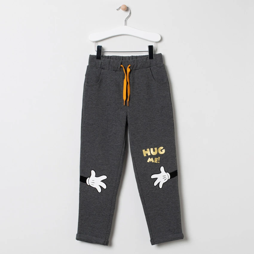 Jogging En Molleton à Pois Et Print Minnie Disney Doré 4 Jogging En Molleton à Pois Et Print Minnie Disney Doré – Image 4