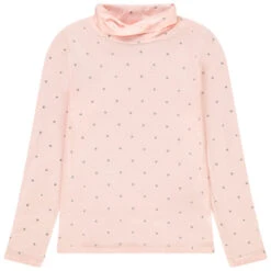 Sous-pull Rose Imprimé étoiles Pour Enfant Fille
