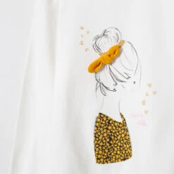 T-shirt Manches Longues Print Fillette -Orchestra HFIOKB ECR 3 X