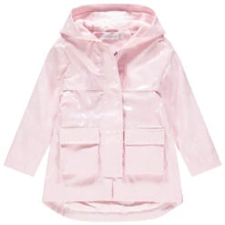 Parka à Capuche Pailletée à Poches