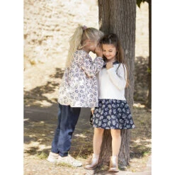 Pantalon En Toile Taille Haute Pour Fille -Orchestra HFIOL8 BLF 12 X