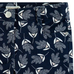 Pantalon En Toile Imprimé Fleurs Pour Fille 5 Pantalon En Toile Imprimé Fleurs Pour Fille -Orchestra HFIOL9 BLF 3 X