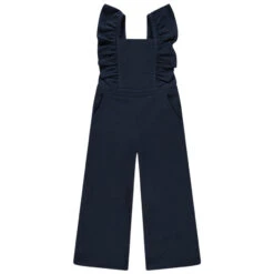 Salopette Longue En Jacquard Pour Enfant Fille