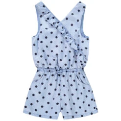 Combishort à Pois En Lyocell Pour Enfant Fille