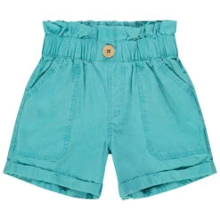 Short Taille Haute Bleu Turquoise