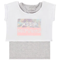 Ensemble Débardeur Et T-shirt Court à Superposer -Orchestra HFIOPV BLA 3 X