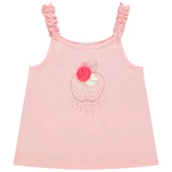 Débardeur En Coton Print Fruit Et Détails En Relief