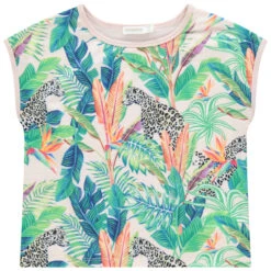 T-shirt Manches Courtes à Sublimation Végétale