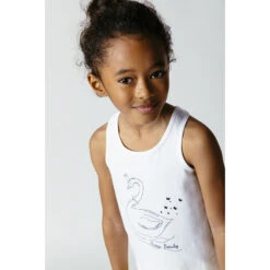 Ensemble Débardeur Print Cygne Et Short Jaune -Orchestra HFIORO JAC 11 X