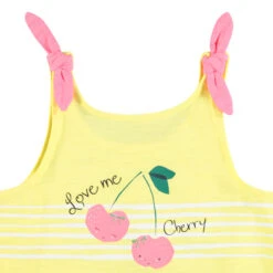 Pyjama Débardeur Et Short Print Cerises -Orchestra HFIOS5 JAC 3 X