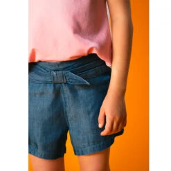 Short En Lyocell à Effet Noué Devant -Orchestra HFIOS9 BLF 4 X