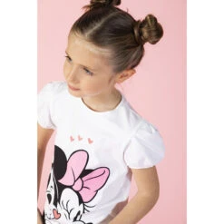 T-shirt Manches Courtes Print Mickey Et Minnie Disney -Orchestra HFIOWD BLA 11 X