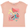 T-shirt Manches Courtes Print Fruits