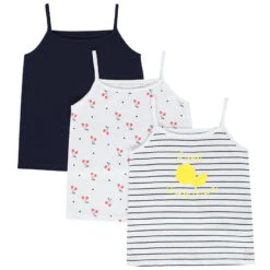 Lot De 3 Débardeurs à Imprimés Fantaisie