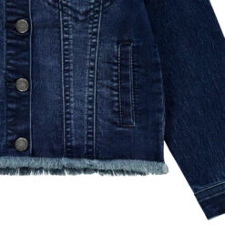 Veste En Jean à Finition Brute Pour Enfant Fille -Orchestra HFIOXW BLM 4 X