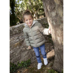 Doudoune Matelassée à Capuche Doublée Micropolaire Pour Enfant Fille -Orchestra HFIOY1 VEM 10 X