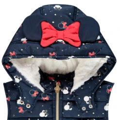 Doudoune Sans Manches Doublée Sherpa Print Minnie Disney Enfant Fille -Orchestra HFIOYT BLF 4 X