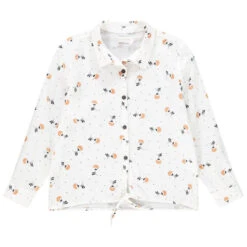 Chemise En Lyocell à Imprimé Floral Pour Fille
