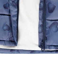 Doudoune à Capuche Imprimée Coeurs Pour Enfant Fille -Orchestra HFIOZ9 BLM 3 X