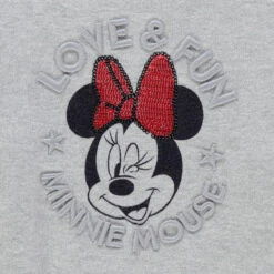 Pull Gris à Bandes Contrastées Et Motif Minnie Disney 5 Pull Gris à Bandes Contrastées Et Motif Minnie Disney -Orchestra HFIOZQ GRC 3 X
