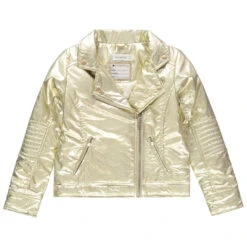 Perfecto Doré Doublé Sherpa Pour Enfant Fille