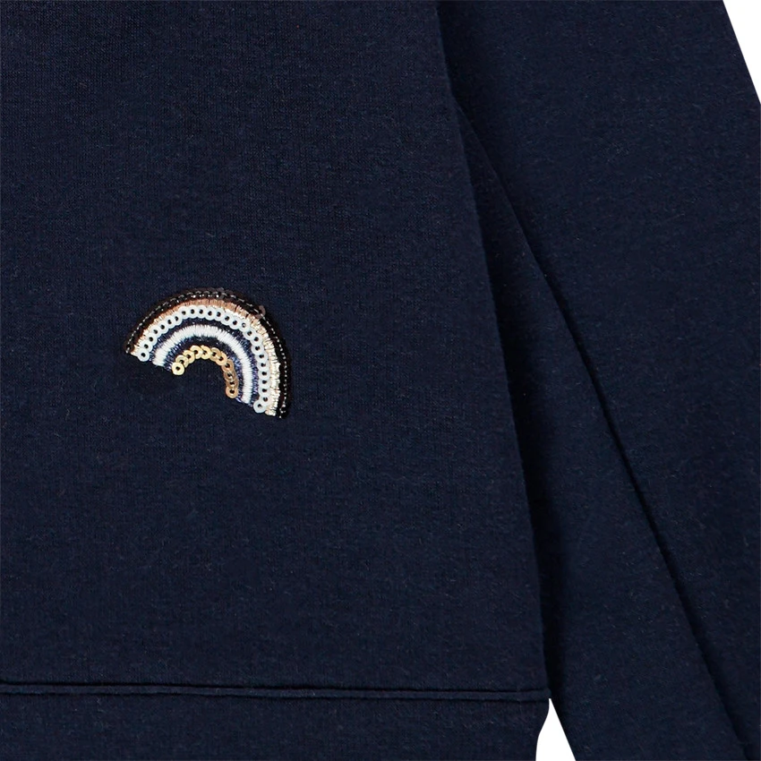 Perfecto Bleu Marine Doublé Sherpa Pour Enfant Fille 5 Perfecto Bleu Marine Doublé Sherpa Pour Enfant Fille – Image 5