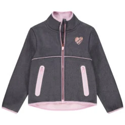 Gilet Doublé Micropolaire Pour Enfant Fille