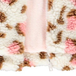 Veste En Sherpa épaisse Motif Léopard Pour Enfant Fille -Orchestra HFIP0Z ECR 3 X