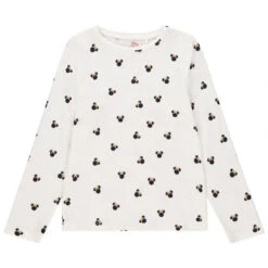 T-shirt Manches Longues Imprimé Minnie Disney All-over