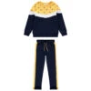 Jogging En Molleton Motif Fleurs Pour Enfant Fille