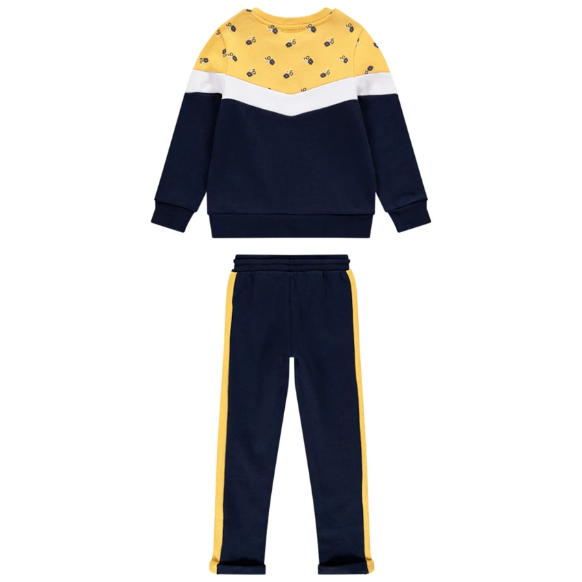 Jogging En Molleton Motif Fleurs Pour Enfant Fille 2 Jogging En Molleton Motif Fleurs Pour Enfant Fille â Image 2