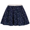 Jupe Imprimée Bleue Pour Enfant Fille