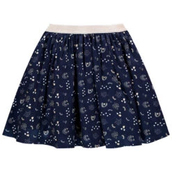 Jupe Imprimée Bleue Pour Enfant Fille