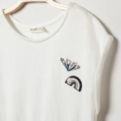 Robe Manches Courtes Effet 2 En 1 Pour Enfant Fille -Orchestra HFIP27 ECR 3 X