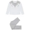 Pyjama En Velours Motif Renard Pour Enfant Fille