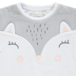 Pyjama En Velours Motif Renard Pour Enfant Fille -Orchestra HFIP2Q GRC 3 X