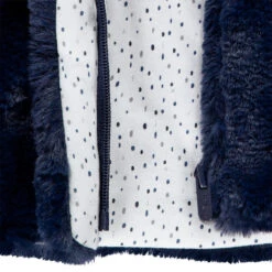 Gilet à Capuche En Sherpa Pour Fille Doublure Jersey -Orchestra HFIP30 BLF 3 X