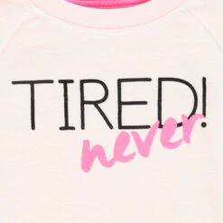 Pyjama En Velours à Message Printé Pour Enfant Fille -Orchestra HFIP3M ROC 3 X