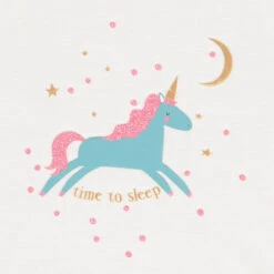 Pyjama 2 Pièces En Velours Avec Motif Licorne Pour Enfant Fille -Orchestra HFIP3Q ECR 3 X