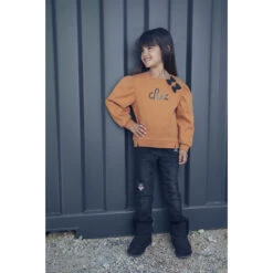 Jean Skinny à étoiles En Sequins Magiques Pour Enfant Fille -Orchestra HFIP47 NOI 10 X