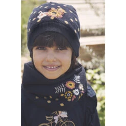 T-shirt Manches Longues à Volants Et Print Vélo Pour Enfant Fille -Orchestra HFIP4S BLF 12 X